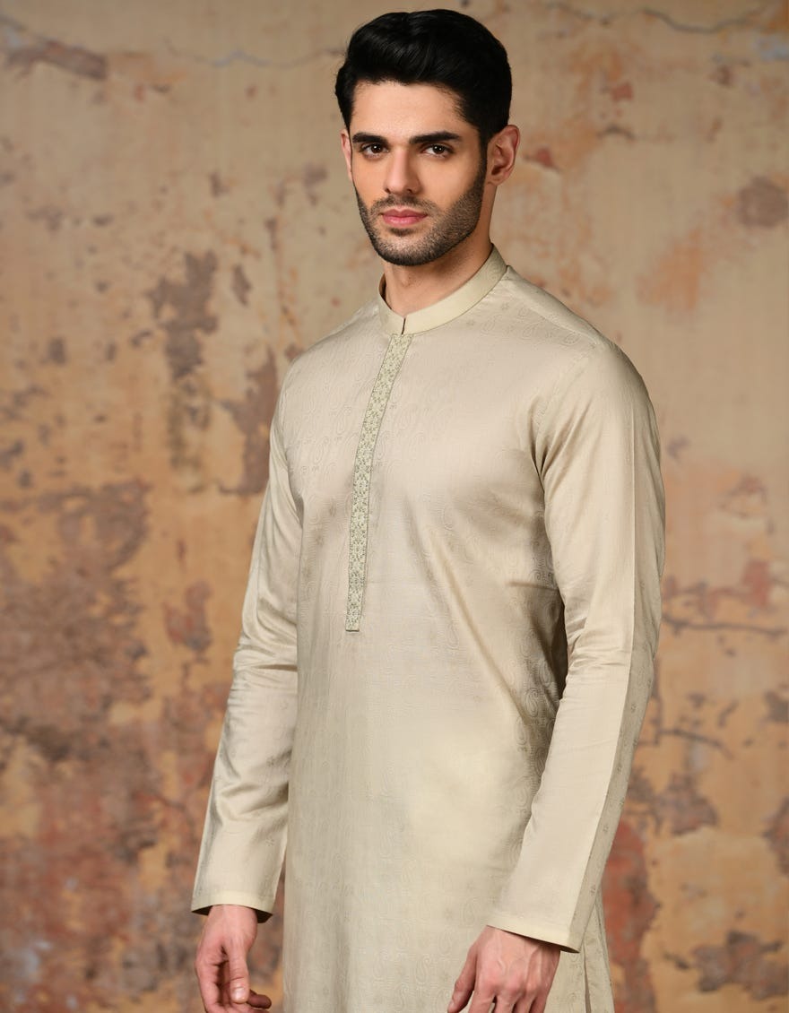 Sand Blended Kurta