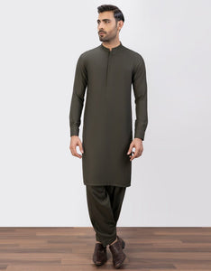 Green Kameez Shalwar