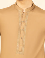 Load image into Gallery viewer, Light Brown Blended Kurta
