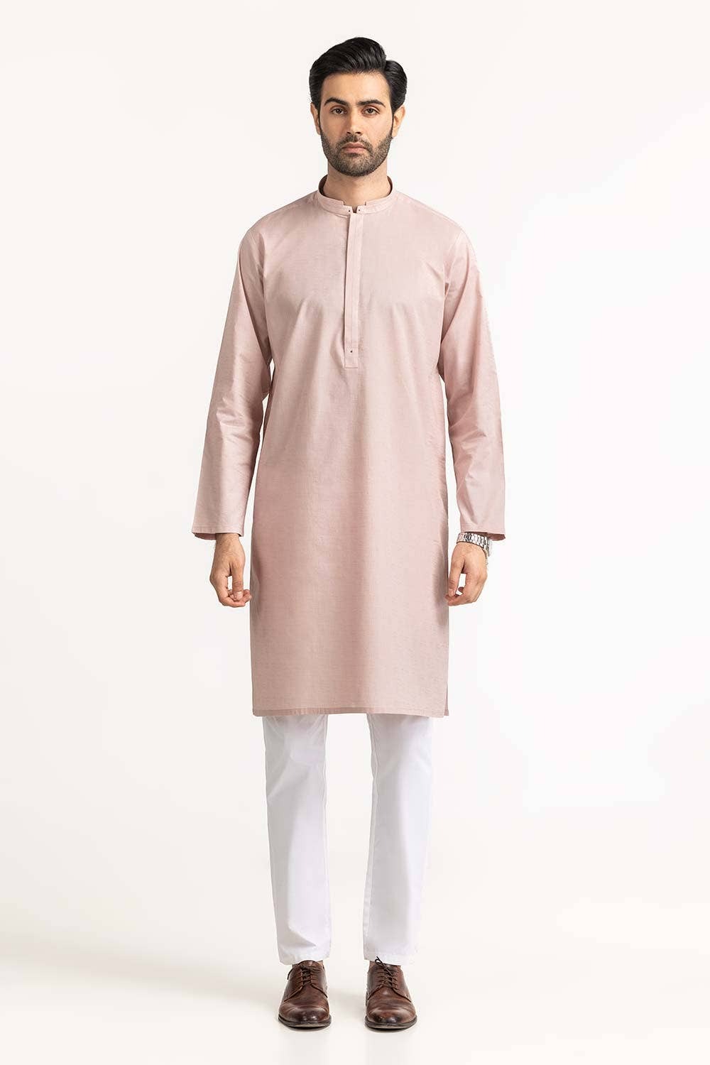 Mauve Basic Kurta