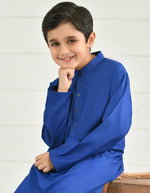 Load image into Gallery viewer, Electric Blue Shalwar Kameez
