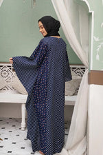 Load image into Gallery viewer, Navy Blue Girls Abaya
