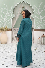 Load image into Gallery viewer, Teal Girls Abaya
