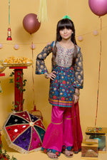 Load image into Gallery viewer, Multi Pink Gharara

