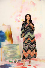 Load image into Gallery viewer, Printed Long Dress
