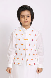 Embroidered Waistcoat Suit