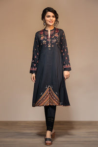 Embroidered Stitched Frock