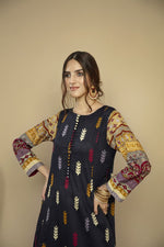 Load image into Gallery viewer, Ethnic Black Frock
