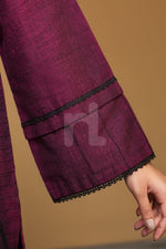 Load image into Gallery viewer, Maroon Dyed Stitched Shirt
